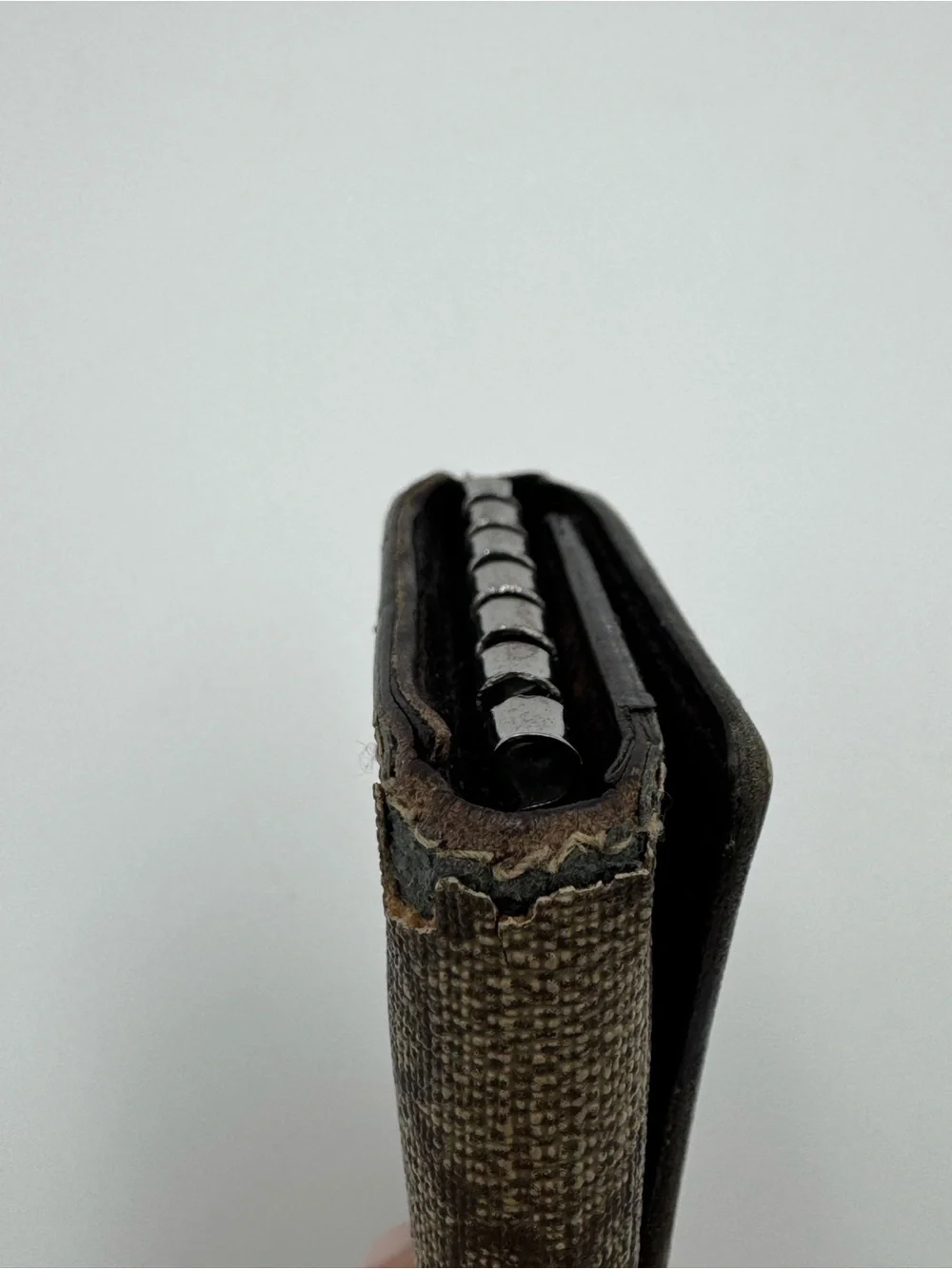 Gucci Monogram Coated Canvas Key Holder